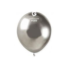 Grabo Balónky dekorační 13 cm stříbrné 100 ks