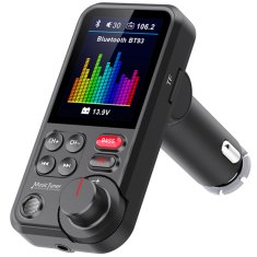 Aroso Hands Free modulátor FM / přehrávač / Bluetooth / MP3 / USB / microSD / eqalizér / TFT LCD 1.8 palců