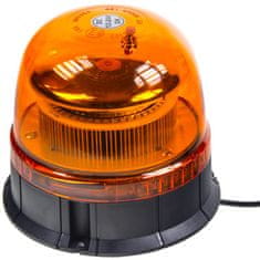 Aroso Maják LED diodový - oranžový / 12-24V / 45x 2835SMD LED / magnetické uchycení / ECE R65