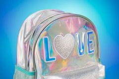 BAAGL Školní batoh Baagl Fun Love - holografický