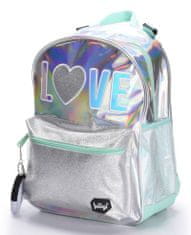 BAAGL Školní batoh Baagl Fun Love - holografický