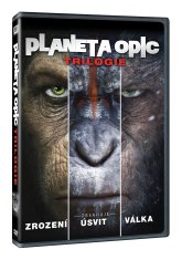 Trilogie Planeta opic (3DVD)