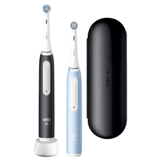 Oral-B sada elektrických zubních kartáčků iO Series 3 Duo Pack, Black & Blue
