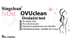Singclean OVUCLEAN ovulační test - proužky 5 ks