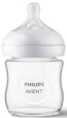 Philips Avent Láhev Natural Response skleněná 120 ml, 0m+