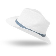 Aleszale Havana Panama Pánský slaměný klobouk Dámský letní 56 - bílá