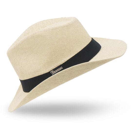 Aleszale Havana Panama Pánský slaměný klobouk Dámský letní 60 - béžová