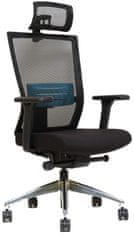 Mercury Kancelářská židle WINDY černo-modrá