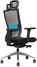 Mercury Kancelářská židle WINDY černo-modrá