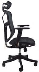 Mercury kancelářská židle GEMINI JNS-526, černá