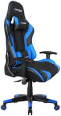 Mercury Herní židle MRacer koženka, černo-modrá