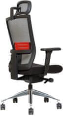 Mercury Kancelářská židle WINDY černo-červená