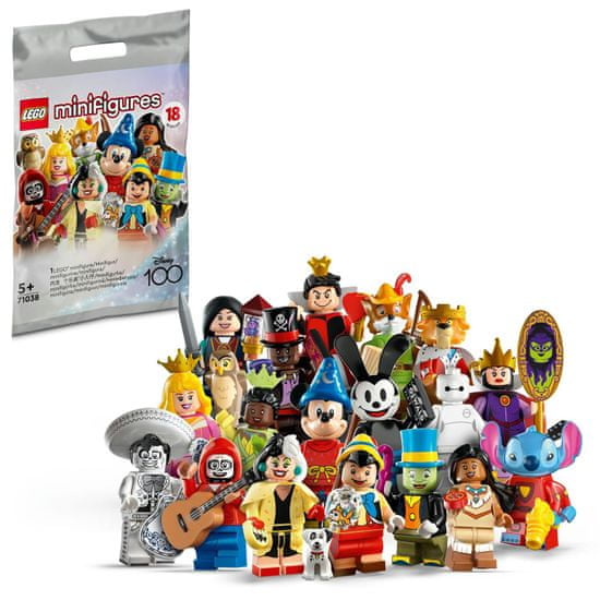 LEGO Minifigurky 71038 – Sté výročí Disney