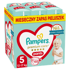 shumee Pleny PAMPERS Premium PANTS MTH vel. 5 (12-17kg) 102ks