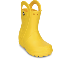 Crocs Pantofle Handle It Rain Boot KidsŽlutá, C10, 27-28