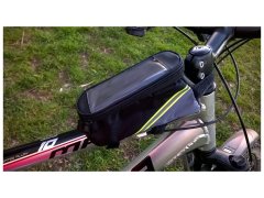 ISO Cyklistická brašna na mobil šedá