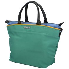 Coveri WORLD Lehká dámská pohodová taška do ruky Olympe, zelená