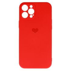 Vennus Kryt Vennus Heart Silicone pro Apple iPhone 11 Pro , design 1 , barva červená