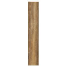 shumee Nástěnné panely vzhled dřeva hnědé PVC 4,12 m²