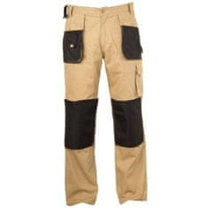 LAHTI PRO Kalhoty montérkové, béžové, XL