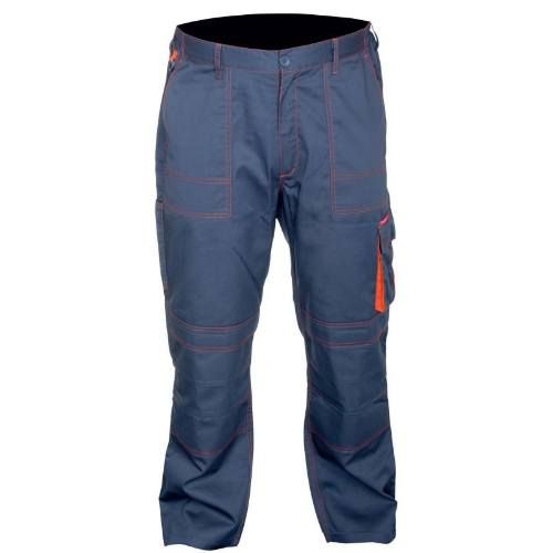 LAHTI PRO Kalhoty montérkové, šedé, XL 188/98-102