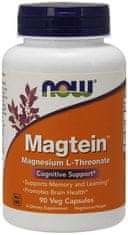 NOW Foods Magtein Magnesium (hořčík L-treonát), 90 rostlinných kapslí