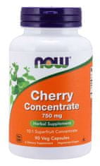 NOW Foods Cherry Contentrate (koncentrát z třešně), 750 mg, 90 rostlinných kapslí