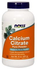 NOW Foods Calcium Citrate Pure Powder, (Vápník čistý prášek), 227g