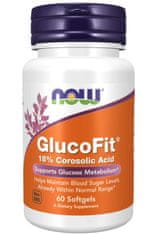 NOW Foods GlucoFit (Štítná žláza), 60 softgelových kapslí