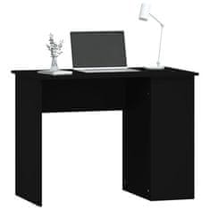 Vidaxl Psací stůl černý 100 x 55 x 75 cm kompozitní dřevo
