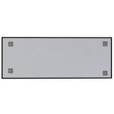 Vidaxl Nástěnná magnetická tabule černá 80 x 30 cm tvrzené sklo