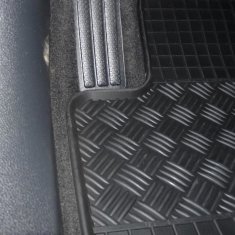 Rigum Autokoberce gumové přesné s nízkým okrajem - Volkswagen T7 (Typ ST) Multivan (2021-2023) druhá řada sedadel