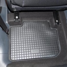 Rigum Autokoberce gumové přesné s nízkým okrajem - Volkswagen T6.1 (Typ SG/SH) Transporter (2019-2023) třetí řada sedadel
