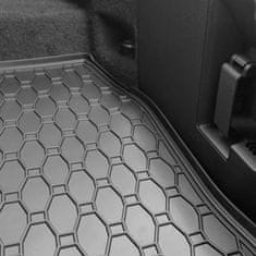 Rigum Vana do zavazadlového prostoru / kufru přesná gumová - Volkswagen Sharan II (Typ 7N) (2010-2022) třetí řada sklopená 5-sedadel