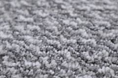 Vopi AKCE: 50x170 cm Metrážový koberec Toledo šedé - neúčtujeme odřezky z role! (Rozměr metrážního produktu S obšitím)