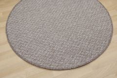 Vopi AKCE: 80x80 (průměr) kruh cm Kusový koberec Toledo béžové kruh 80x80 (průměr) kruh