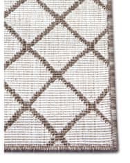 NORTHRUGS AKCE: 120x170 cm Kusový koberec Twin-Wendeteppiche 105455 Linen – na ven i na doma 120x170