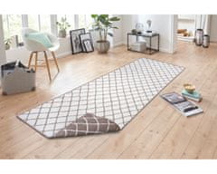 NORTHRUGS Kusový koberec Twin-Wendeteppiche 105455 Linen – na ven i na doma 80x150