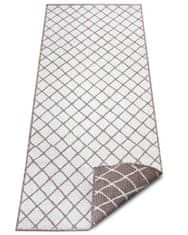 NORTHRUGS Kusový koberec Twin-Wendeteppiche 105455 Linen – na ven i na doma 80x150