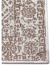 NORTHRUGS Kusový koberec Twin-Wendeteppiche 105432 Linen – na ven i na doma 80x150
