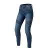 Dámské jeansy na motorku Agness II seprané modré Velikost: W36/L30