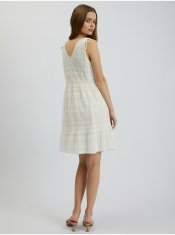 Orsay Bílé dámské krajkové šaty 32