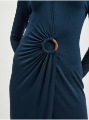 Orsay Tmavě modré dámské pouzdrové šaty 38