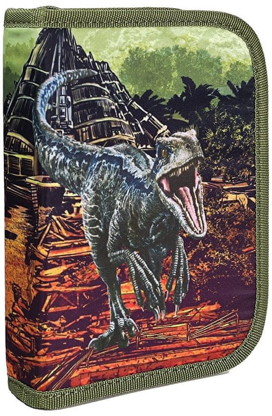 Levně Oxybag Penál 1 p. 2 chlopně, prázdný Jurassic World