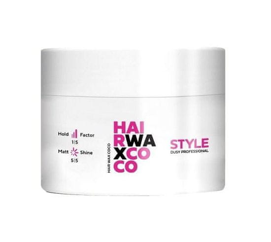 Dusy Style Hair Wax CoCo 150ml jemný vosk na vlasy s vůní kokosu