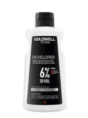 GOLDWELL Topchic Permanent Hair Color 6% 1000ml krémový peroxid
