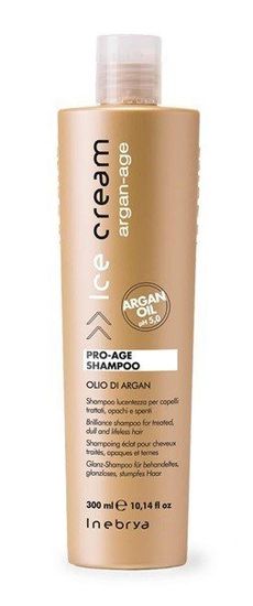 Inebrya Argan-Age Pro-Age shampoo 300ml šampon na unavené vlasy