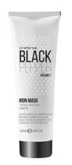 Inebrya Black Pepper Iron leave-in mask thermal protection 250ml organic maska na narušené vlasy