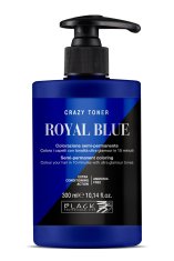 BLACK professional line crazy toner Royal Blue 300ml permanentní toner na vlasy