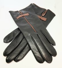 Ostatní Dámské kožené rukavice dámské Motýlek 6